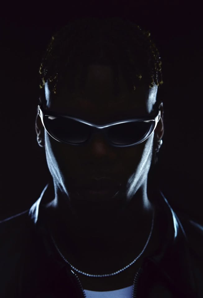 CHIMI POGBA BLACK Swedish sunglasses athletic eyewear Scandinavian design UV protection sophisticated style