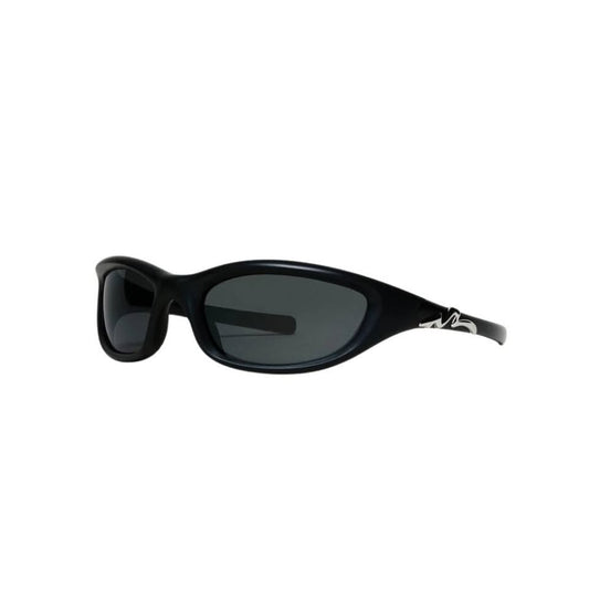 CHIMI POGBA BLACK sunglasses side view premium black finish athletic elegance Swedish design