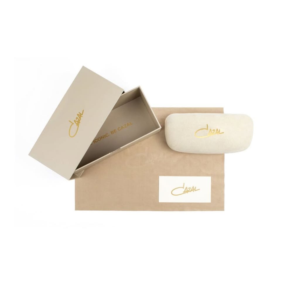 CAZAL MOD 8508 frame close-up luxury construction design