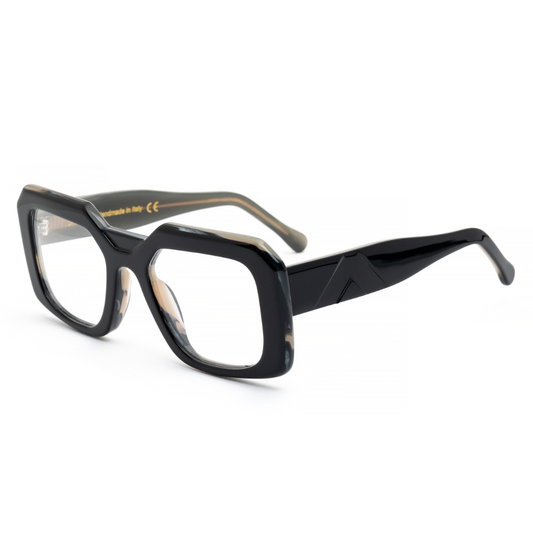 BAYRIA Platea optical frames side profile showing temple design