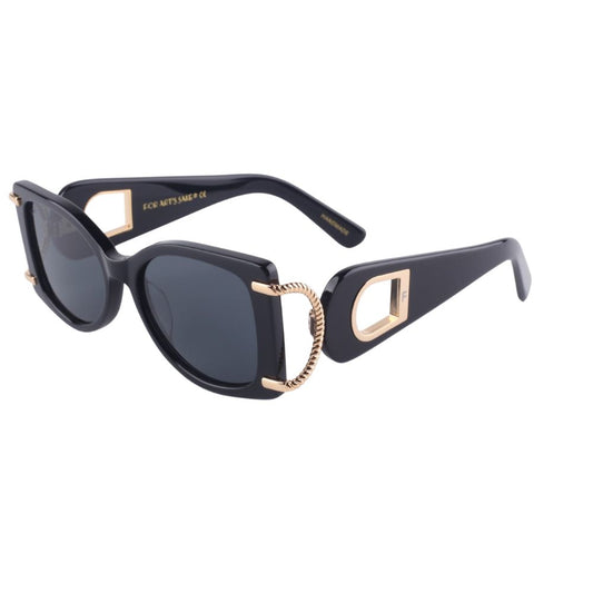 FOR ART'S SAKE SCULPTURE sunglasses side view sculptural design bold statement piece artistic elegance