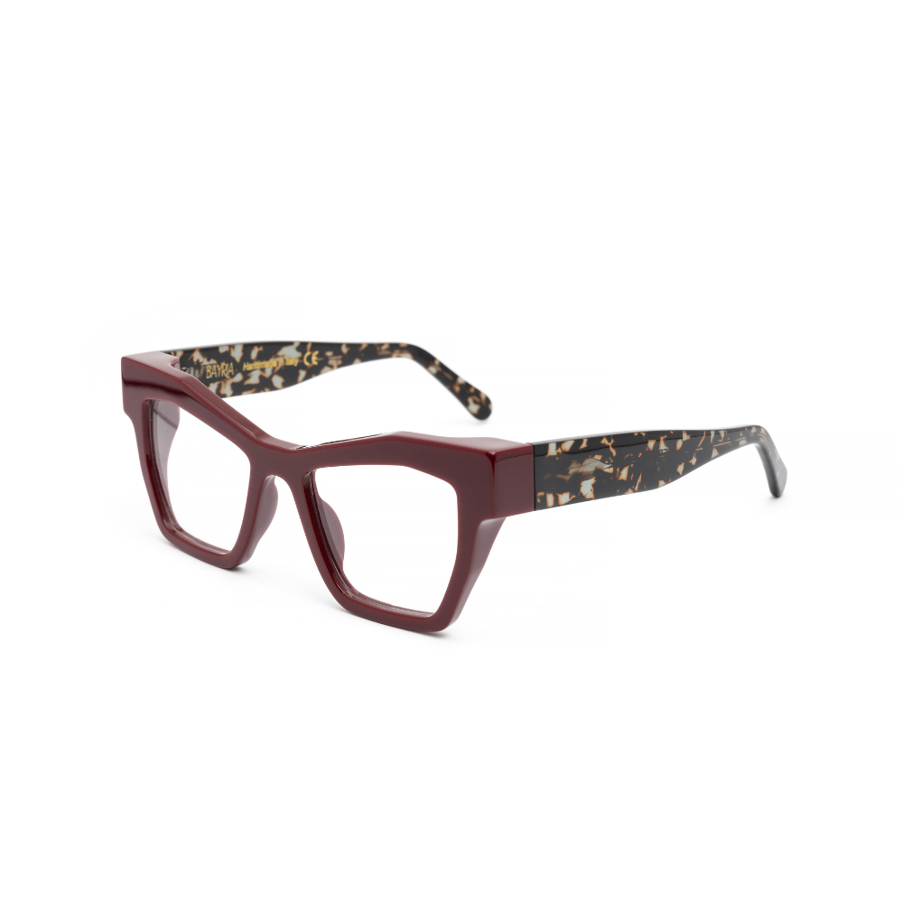 BAYRIA PERUSIA sunglasses side view harmonious design historical elegance Etruscan art