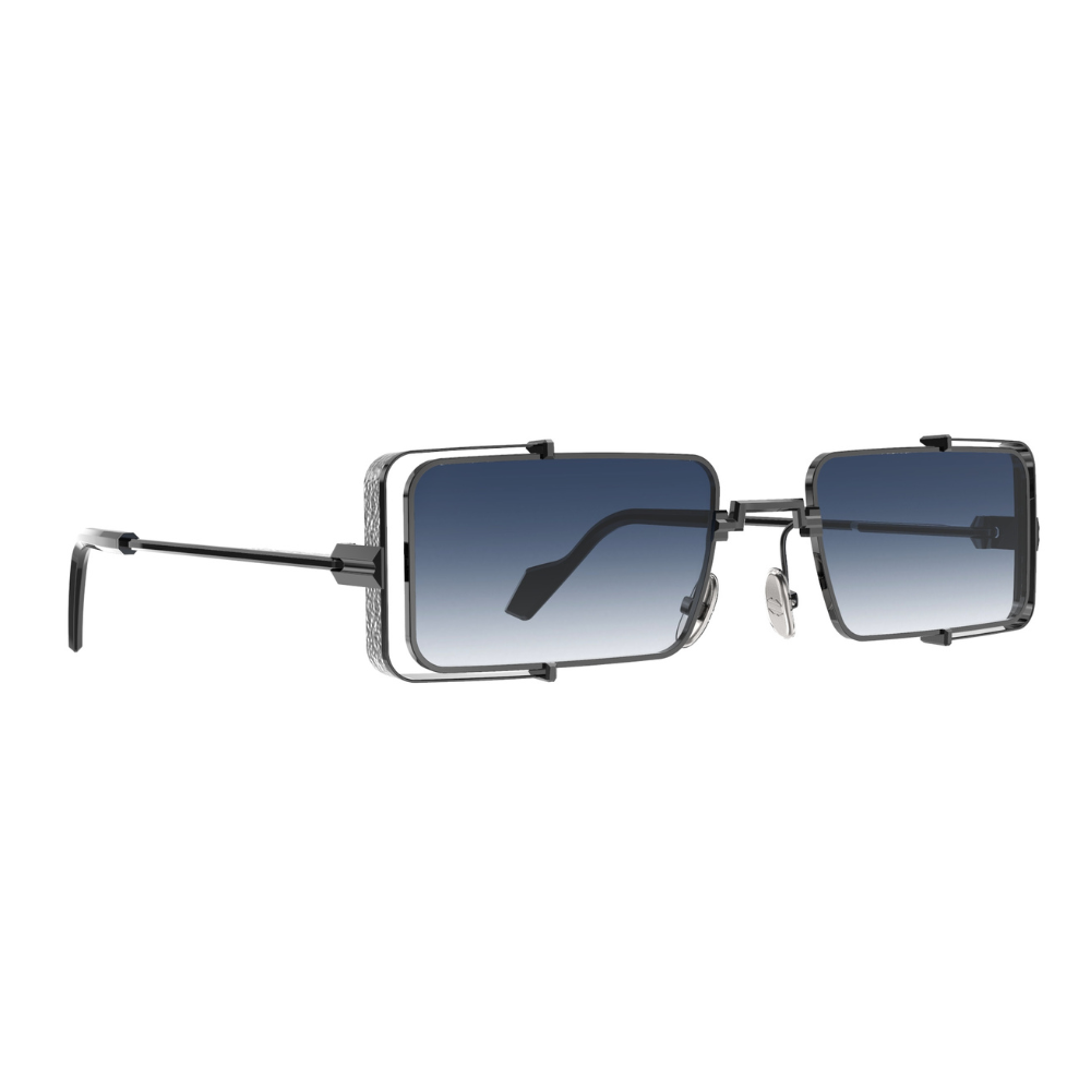 TRENTINO TW02 vintage sunglasses side view alpine elegance Italian craftsmanship premium eyewear mountain style
