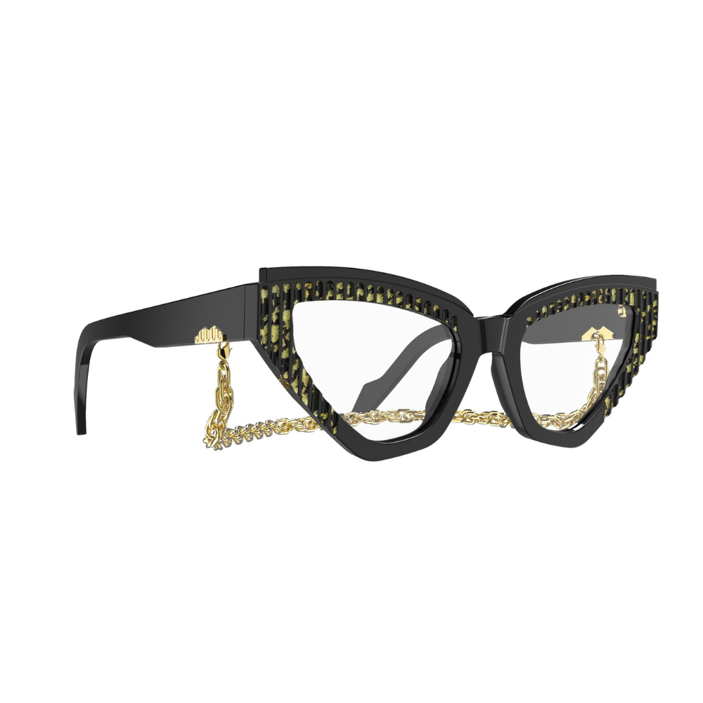 NAPLES DIVA ND03 vintage eyewear clear lenses glamorous design timeless elegance Italian artisan quality