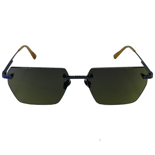 MARJO PANDORA designer sunglasses - side view showing elegant temple design and photochromic technology
