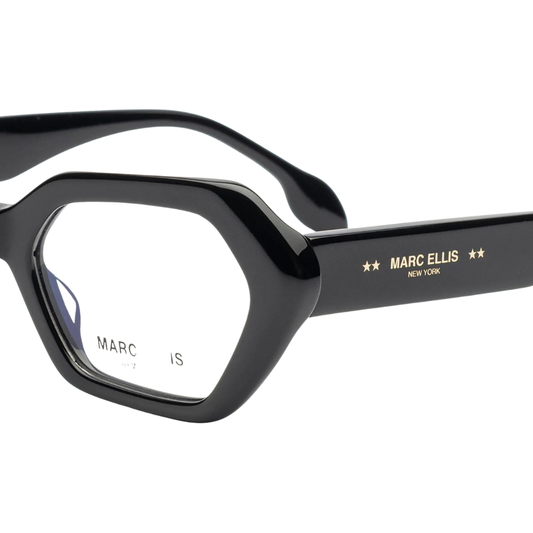 MARC ELLIS Morena optical frames side profile showing temple design