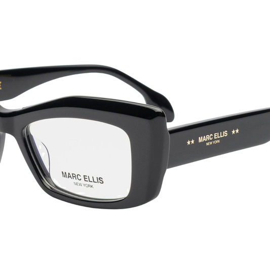 MARC ELLIS Marta optical frames side profile showing temple design