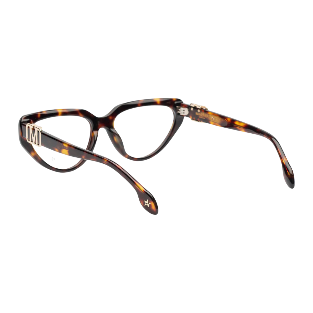 MARC ELLIS Giorgia tortoiseshell eyeglasses frame detail and craftsmanship