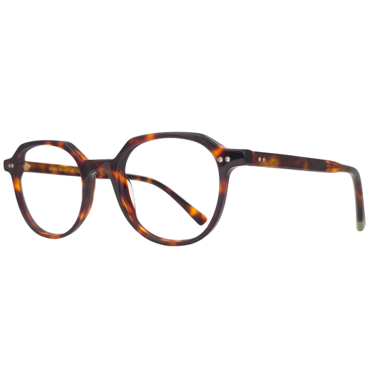 EROS C3 prescription glasses by Marjo Design Lab side view - balanced silhouette with smooth curves