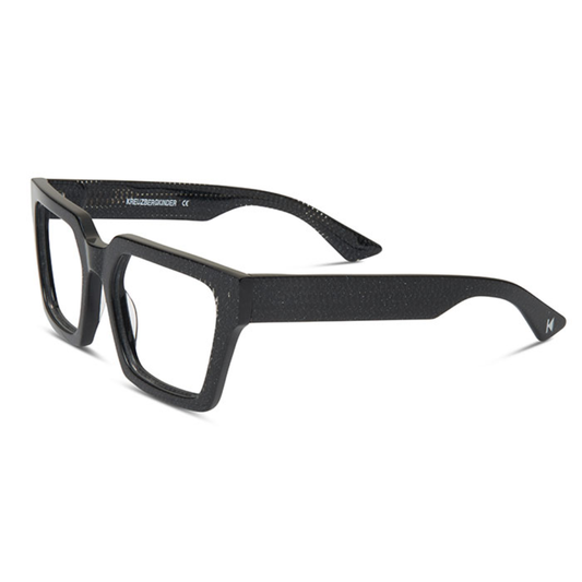 KREUZBERGKINDER Dima prescription glasses - side view showing square acetate design