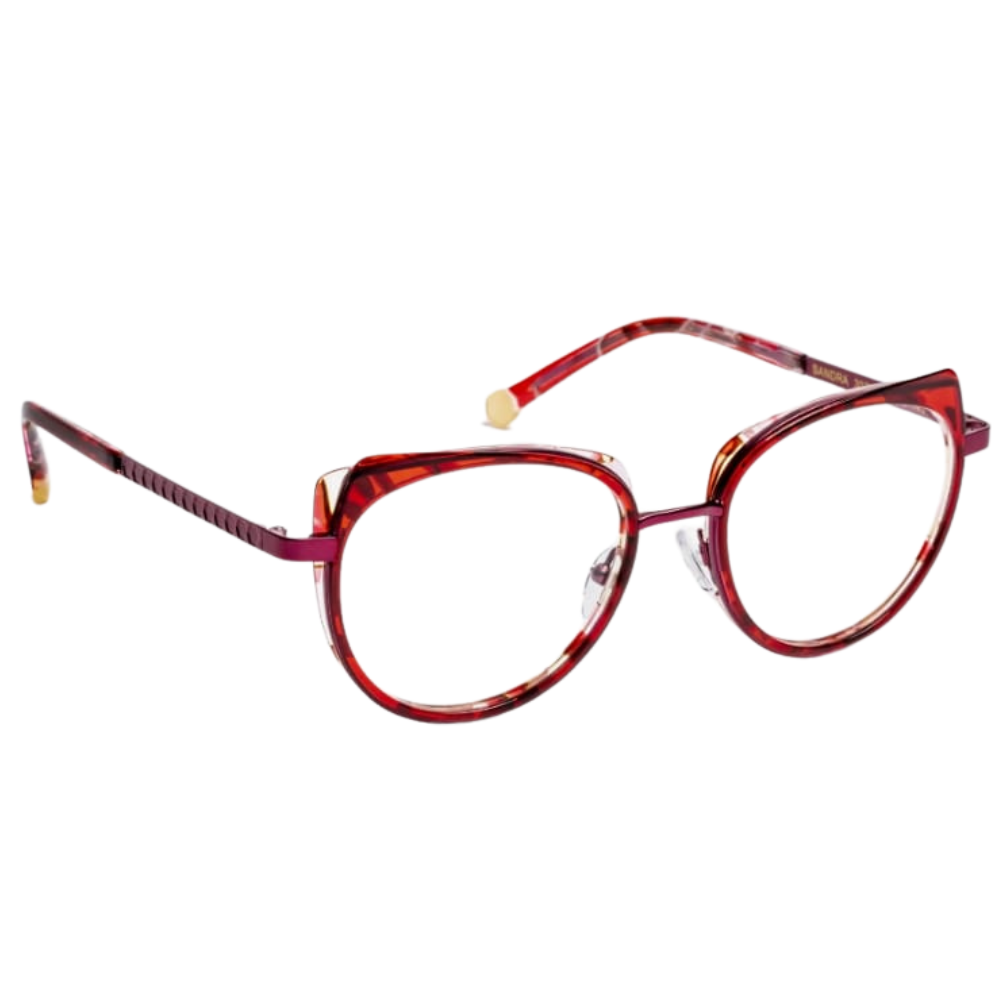 VOLTE FACE SANDRA 3075 acetate and metal Parisian Chic optical eyeglasses – front view