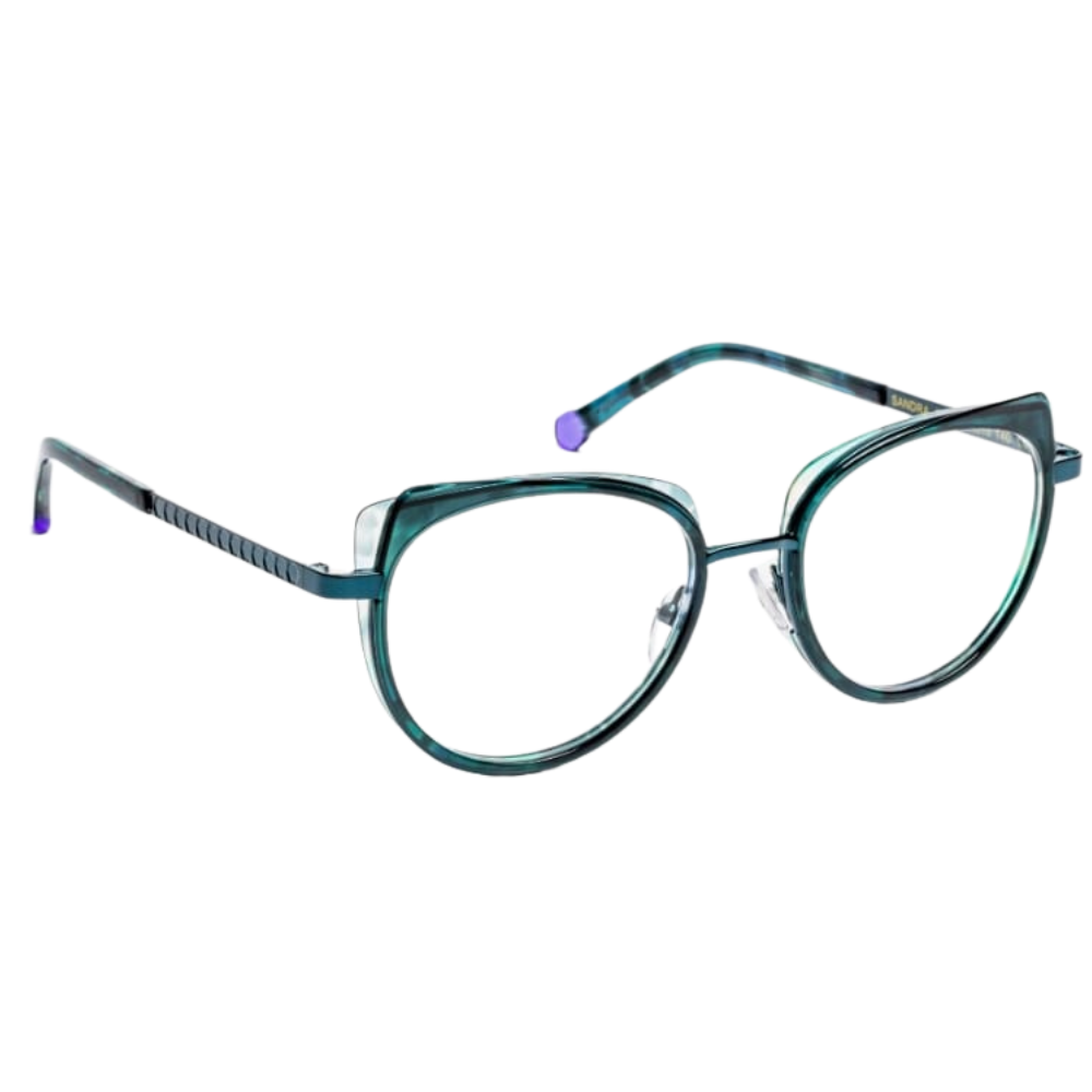 VOLTE FACE SANDRA 2525 acetate and metal Parisian Chic optical eyeglasses – front view
