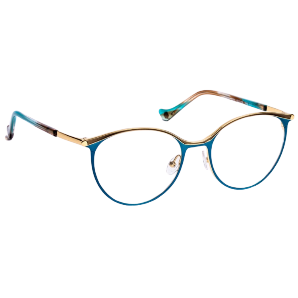 VOLTE FACE-NAIA 2050 — Women's premium acetate and metal optical frame, Parisian Chic design by Volte Face