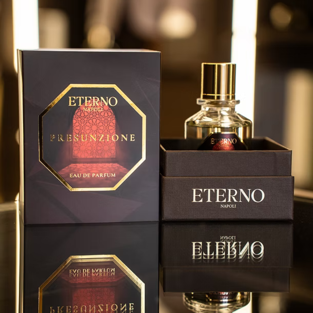 Eterno Napoli PRESUNZIONE 100ml – elegant perfume with sandalwood, cedarwood and vanilla