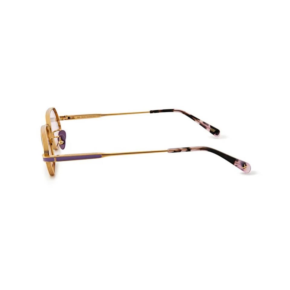 OSCARXFRANK MR ZUZU eyeglasses detail artisan construction Italian acetate