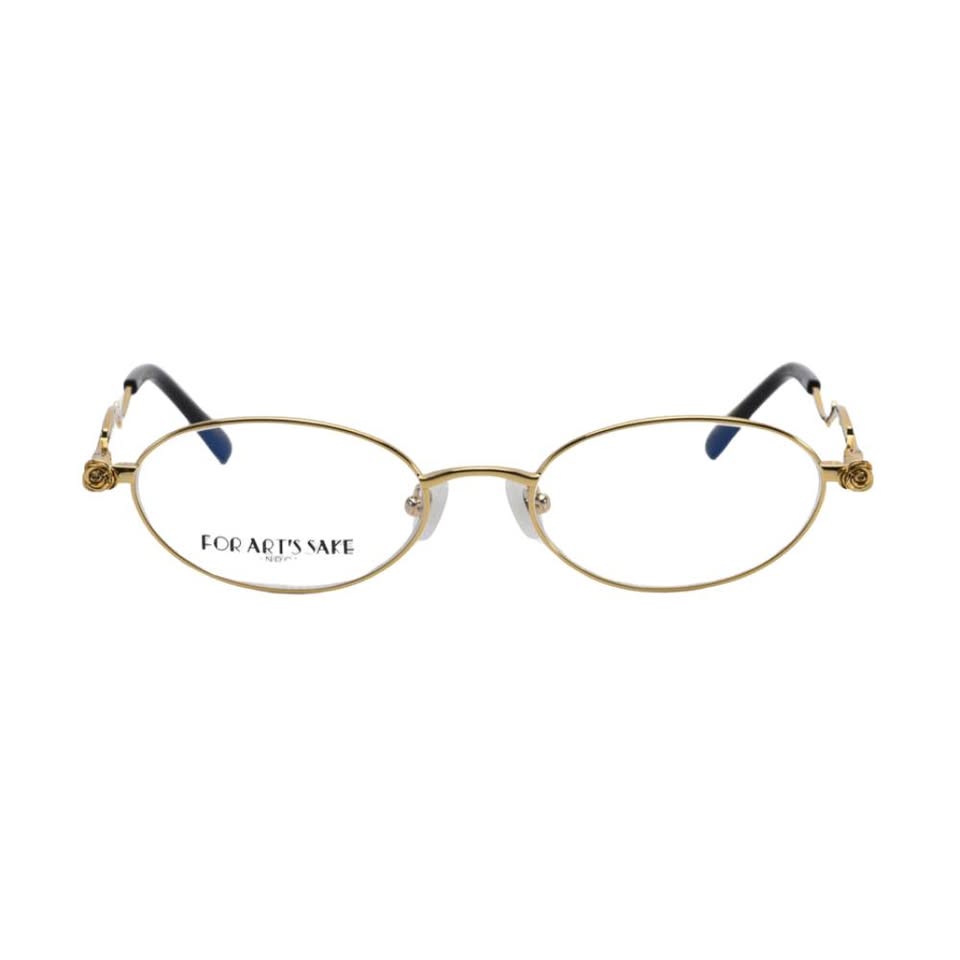 FOR ART'S SAKE THORN edgy eyeglasses front view bold designer frame