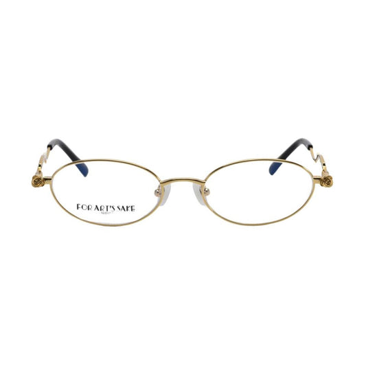 FOR ART'S SAKE THORN edgy eyeglasses front view bold designer frame