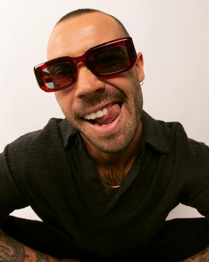 OSCARXFRANK CORTEZ sunglasses detail premium construction quality