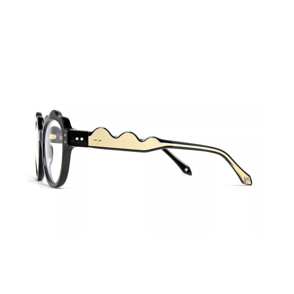 DANSHARIAN TACHIR sunglasses side view traditional craftsmanship contemporary aesthetics elegant style
