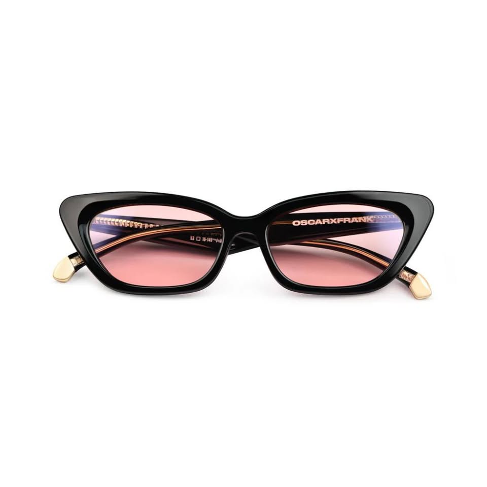 OSCARXFRANK ORCHARD ROAD acetate eyeglasses close-up premium quality