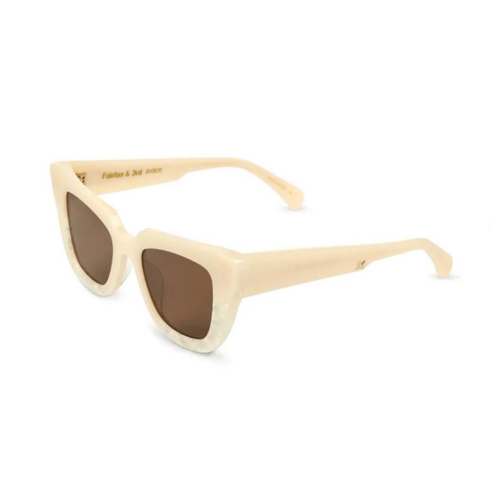 OSCARXFRANK FAIRFAX glasses side view elegant temples acetate frame