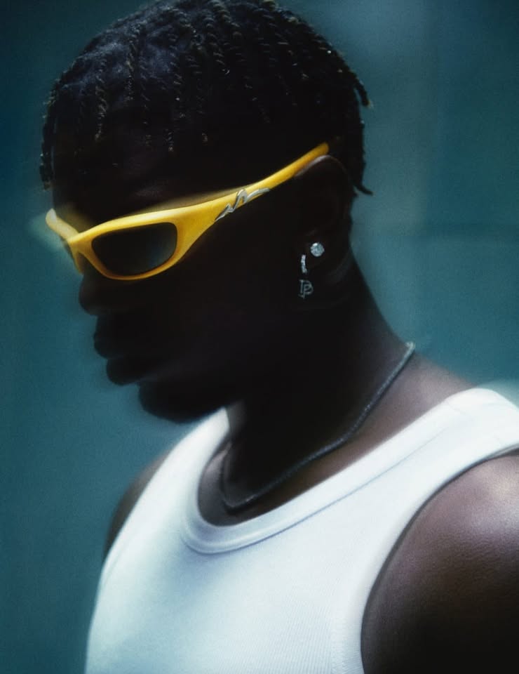 CHIMI POGBA YELLOW designer sunglasses full view dynamic energy Scandinavian elegance UV protection
