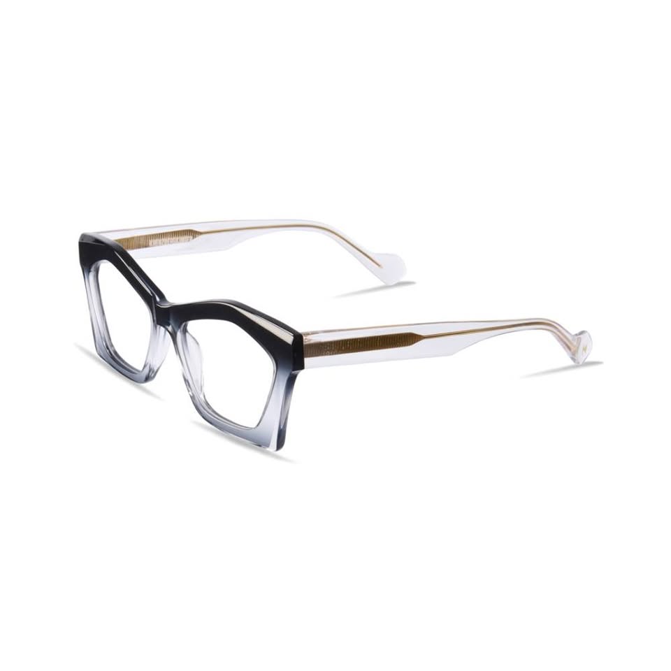 KREUZBERGKINDER KARMA glasses side view artistic style contemporary German craftsmanship
