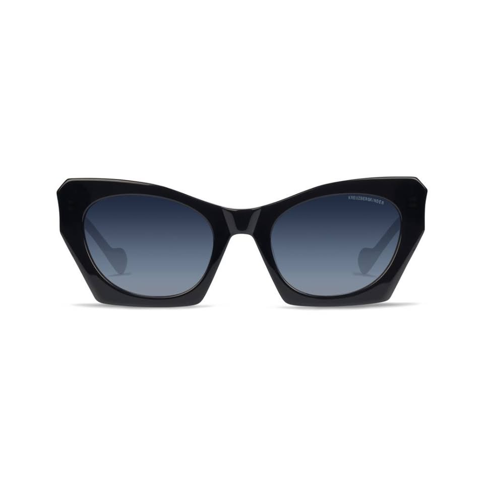 KREUZBERGKINDER SHIRA artistic eyeglasses front view creative Berlin designer frame handcrafted acetate
