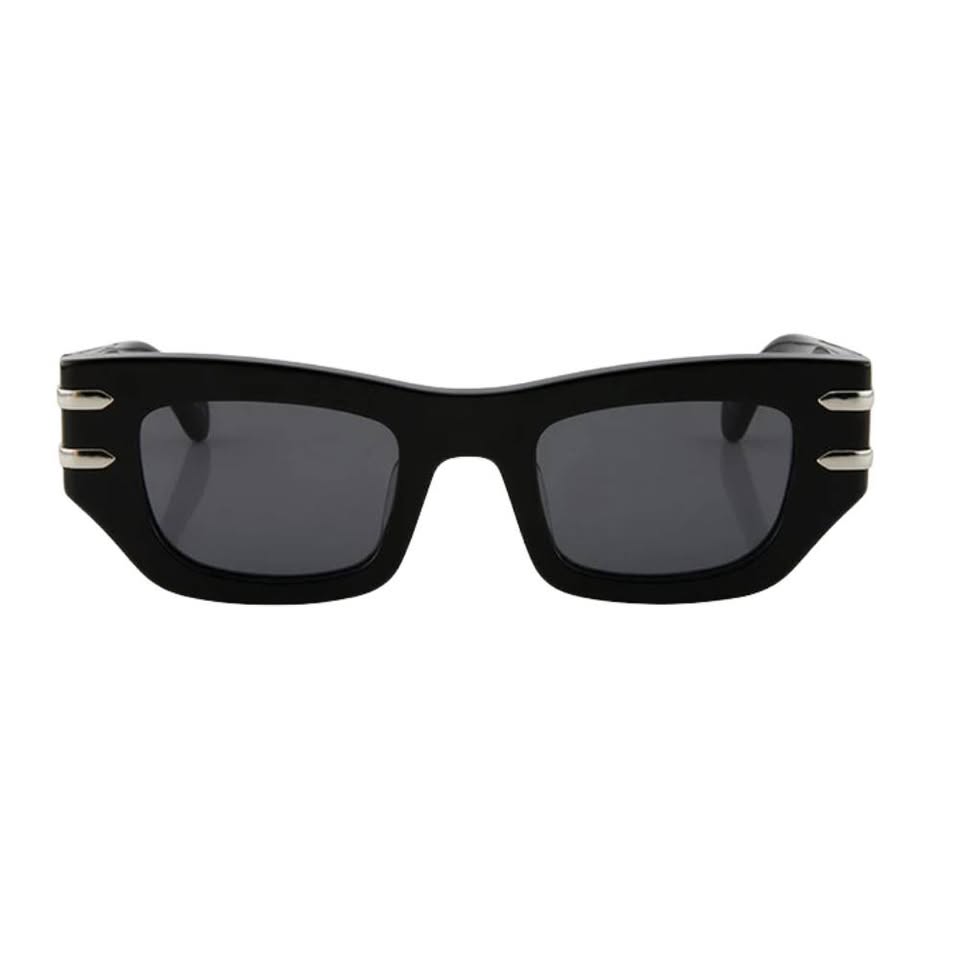 OSCARXFRANK MADE IN JAPAN limited edition eyeglasses Sabae craftsmanship front view black acetate