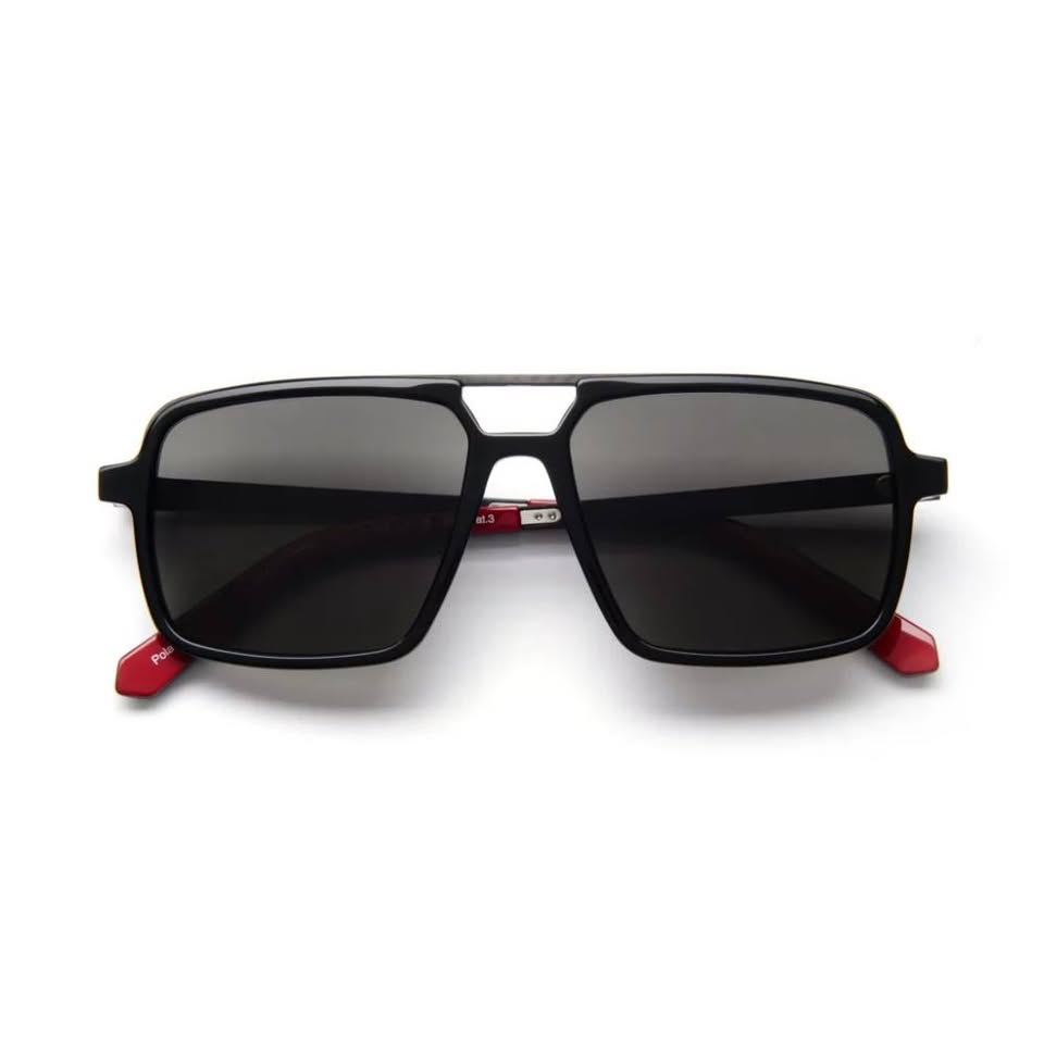 J.F.REY BRODY carbon core polarized sunglasses front view heat-resistant structure