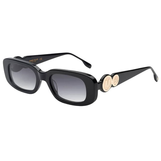 MARC ELLIS BEA NERO sunglasses side view premium polycarbonate classic style