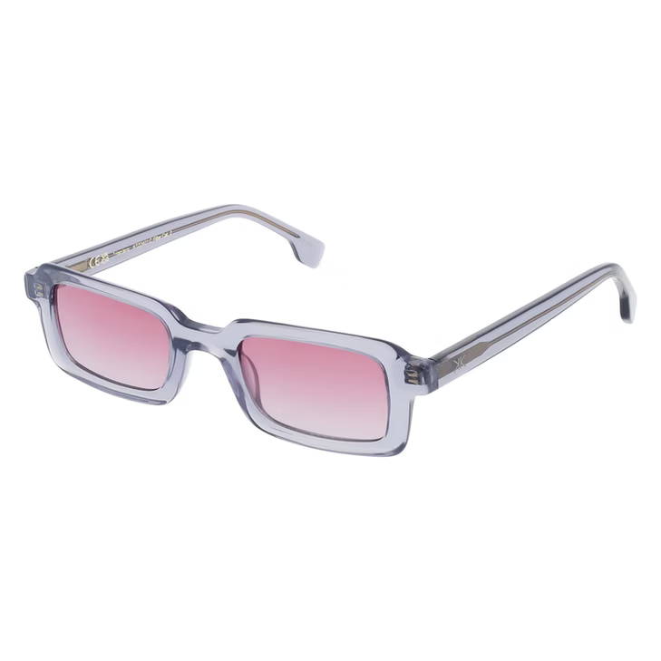 EKKIU-KT22401 C sunglasses side view - detailed profile showing frame thickness and temple design
