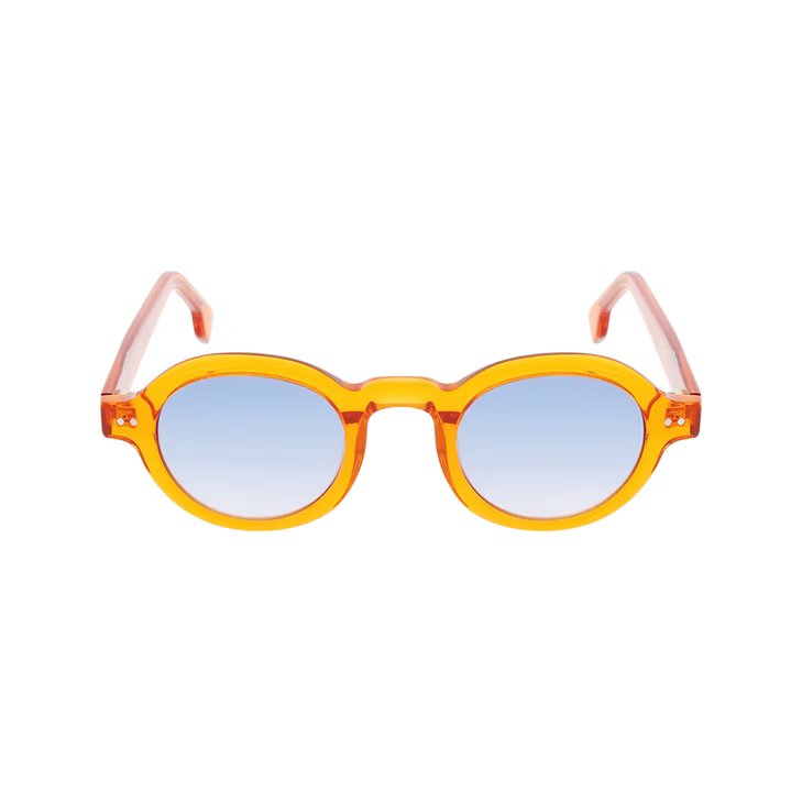 EKKIU-22403 B eyeglasses front view contemporary acetate frame modern design
