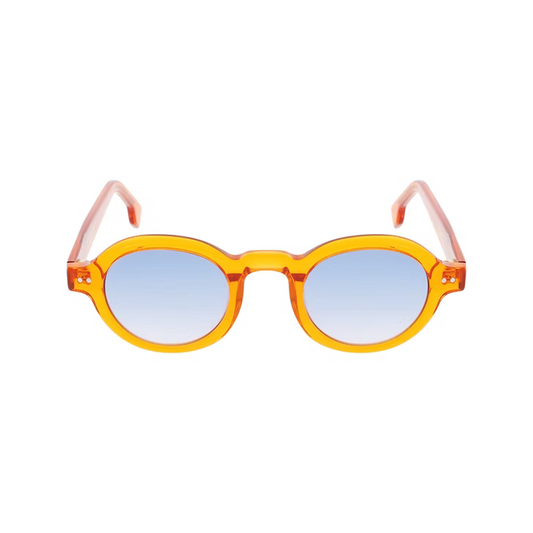 EKKIU-22403 B eyeglasses front view contemporary acetate frame modern design
