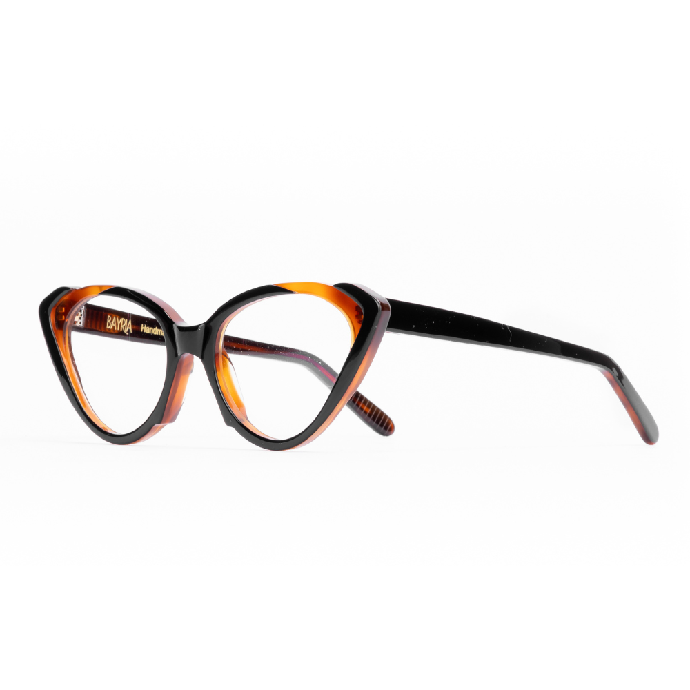 BAYRIA Bononia optical frames side profile showing temple design
