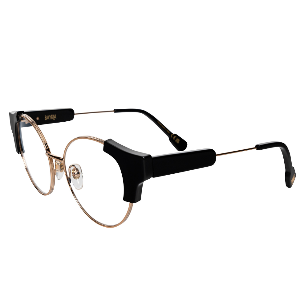 BAYRIA Florentia optical frames side profile showing temple design
