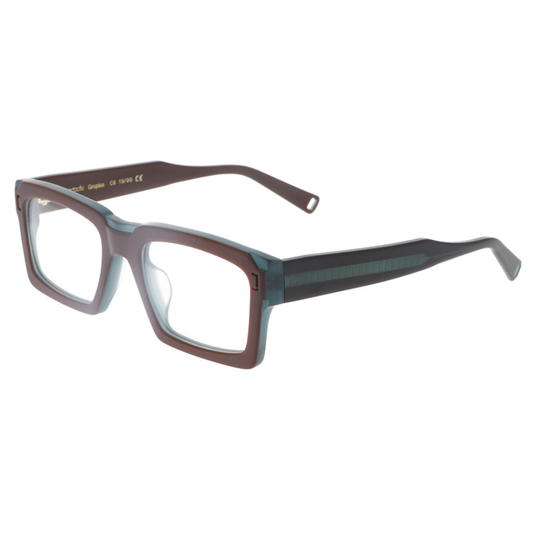 GOOD'S Gropius C6 prescription glasses - side view showing remo temple design
