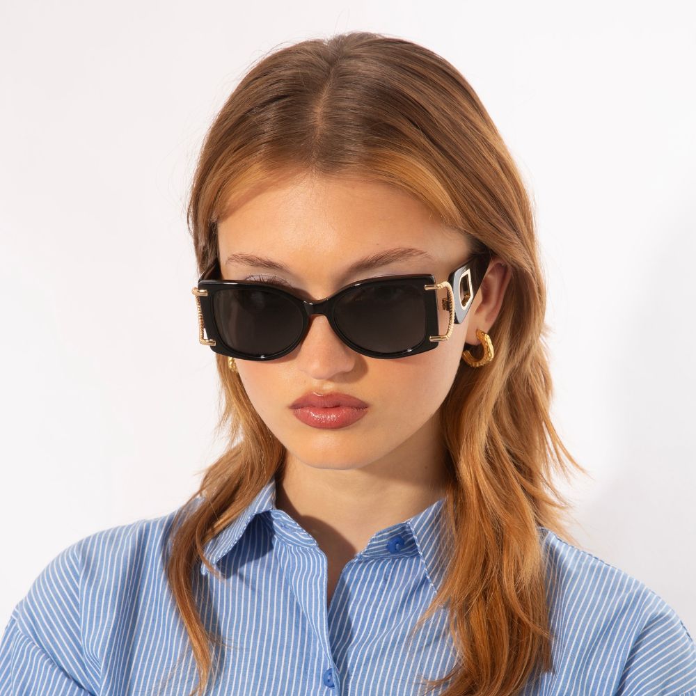 FOR ART'S SAKE SCULPTURE sunglasses full view artistic design premium eyewear statement piece