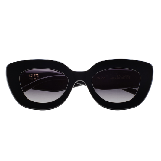 KALEOS BARBARA elegant sunglasses front view sophisticated Spanish designer frame handcrafted acetate
