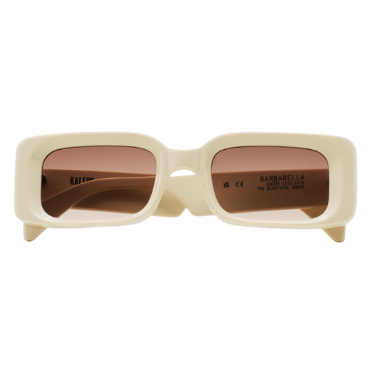 KALEOS BARBARELLA glamorous sunglasses front view iconic Spanish designer frame handcrafted acetate
