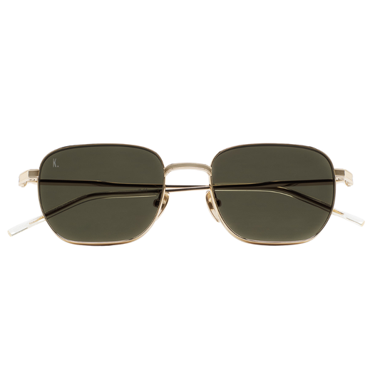 KALEOS MONK artistic sunglasses front view creative Spanish designer frame handcrafted acetate
