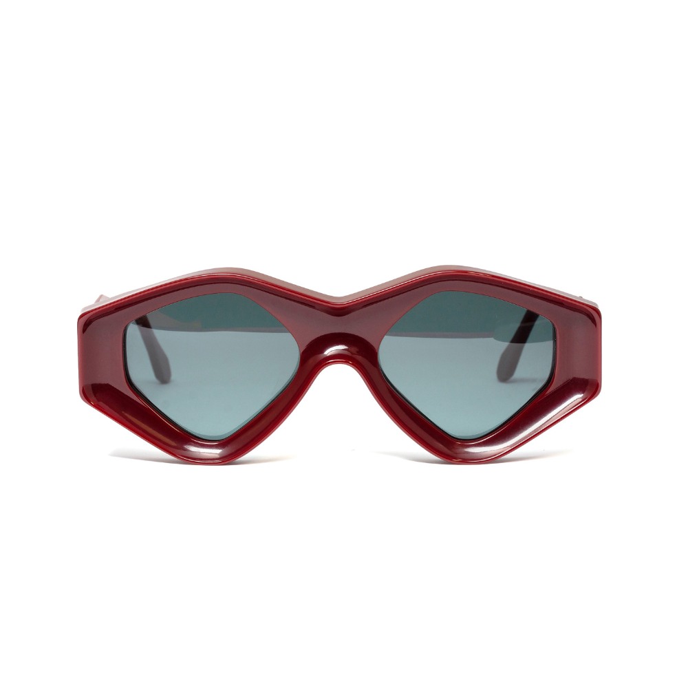 BAYRIA CARALIS luxury eyewear front view Mediterranean design Italian craftsmanship premium materials