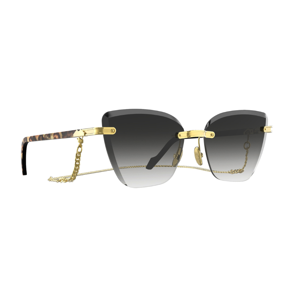 NAPLES JEWEL NJ01 vintage sunglasses side view precious design Naples style Italian craftsmanship premium eyewear
