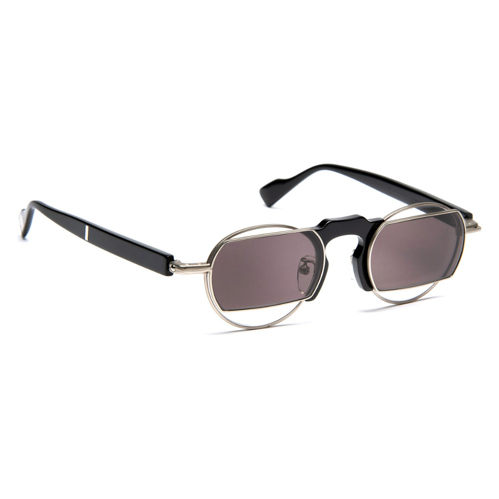 J.F.REY HIDEO KOJIMA sunglasses side view futuristic vision designer eyewear