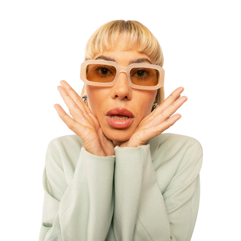 OSCARXFRANK PIRU sunglasses - Complete product view with all details visible
