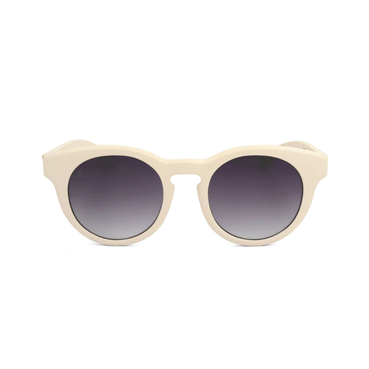 K-WAY Blisse white sunglasses with UV400 protection, lightweight frame and modern elegant design
