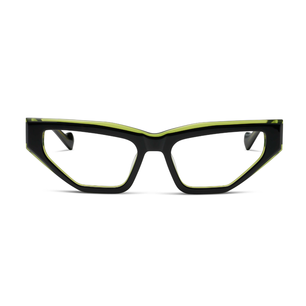 Kreuzbergkinder Mint Julep eyeglasses - front view showing sophisticated Berlin-designed frame with cool elegance
