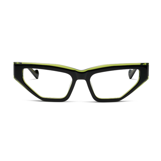 Kreuzbergkinder Mint Julep eyeglasses - front view showing sophisticated Berlin-designed frame with cool elegance
