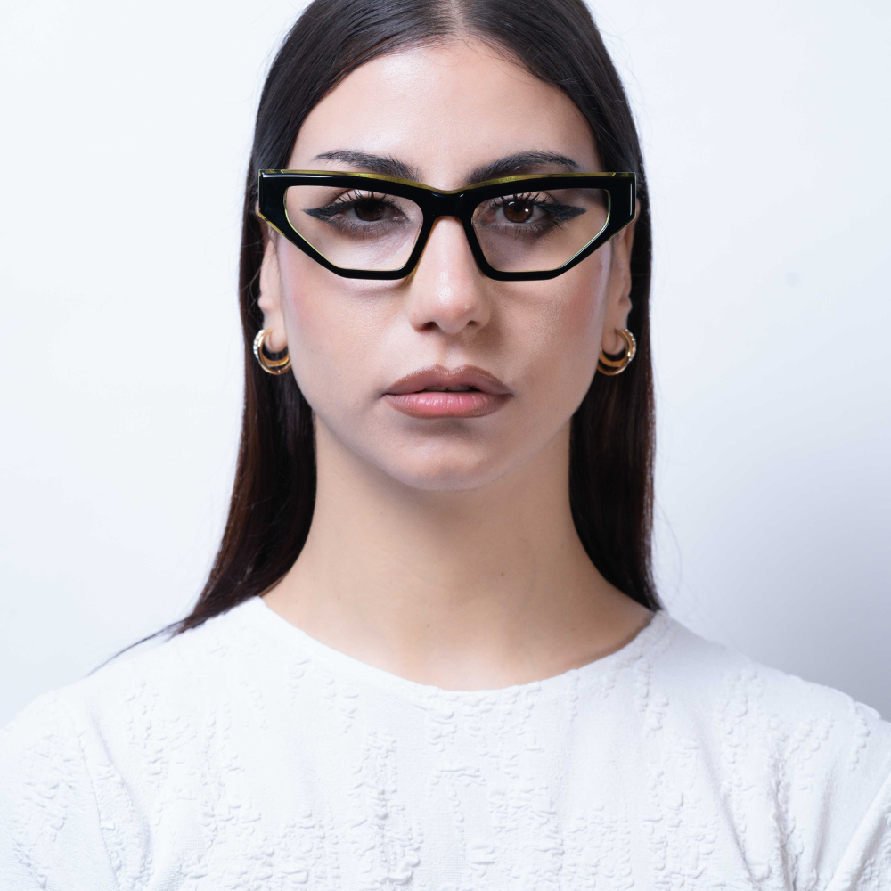 Kreuzbergkinder Mint Julep eyeglasses - detail view highlighting timeless sophistication and premium quality

