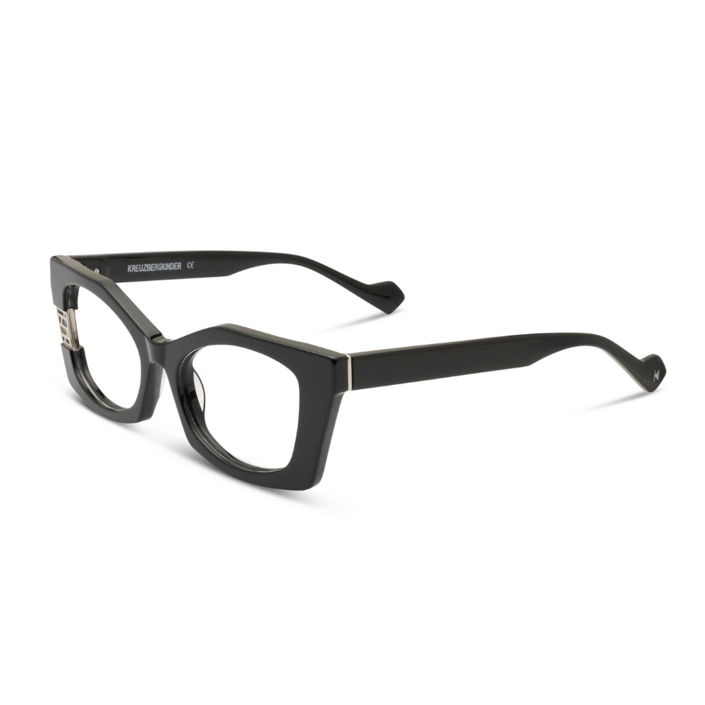 Kreuzbergkinder Mary Pickford designer frames - side profile detail with elegant design and artisan craftsmanship
